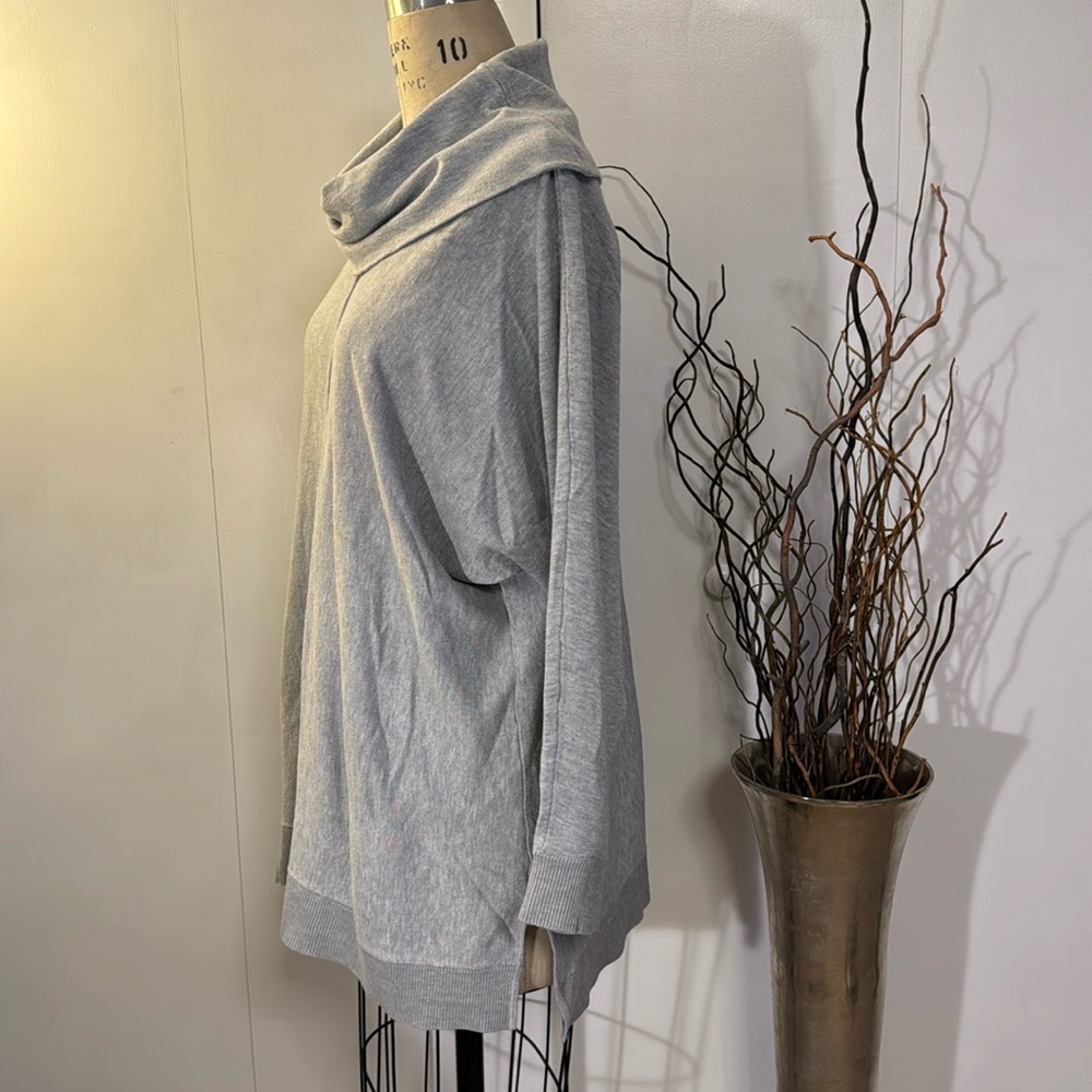 Chelsea and Theodore cowl neck long sleeve sweater - Picture 3 of 6